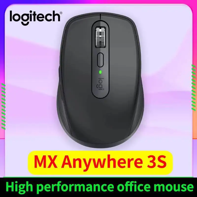 

Logitech MX Anywhere 3 Wireless Bluetooth Mouse Cute and Portable Pink Office Computer for Boys and Girls High-end office mouse