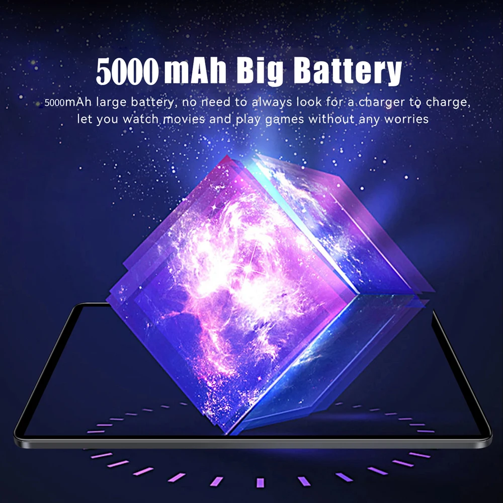 Original novo tablet android de 10.1 polegadas 5g wifi ips 1280x800 4gb + 64gb câmeras duplas google play sistema android 11