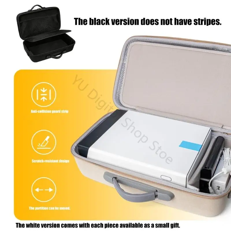 96BA Portable EVA Printer Case for Liene PixCut S1 with Mesh Zips Pocket for Travel