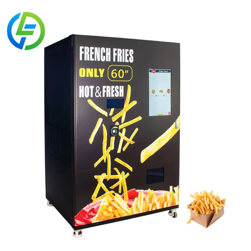 Customize Sophisticated Technologies Automatic Vending French Fries Machine Snack Food French Fries Vending Machine