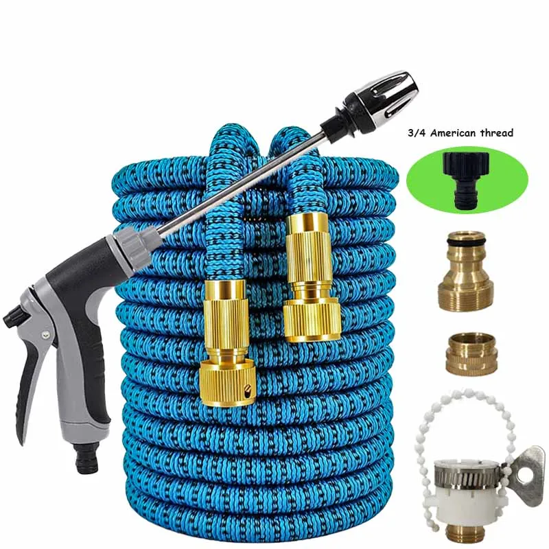 

High Pressure Telescopic Water Pipe, High-Pressure Nozzle Water Gun, Household And Outdoor Cleaning Irrigation Tool 25FT-100FT