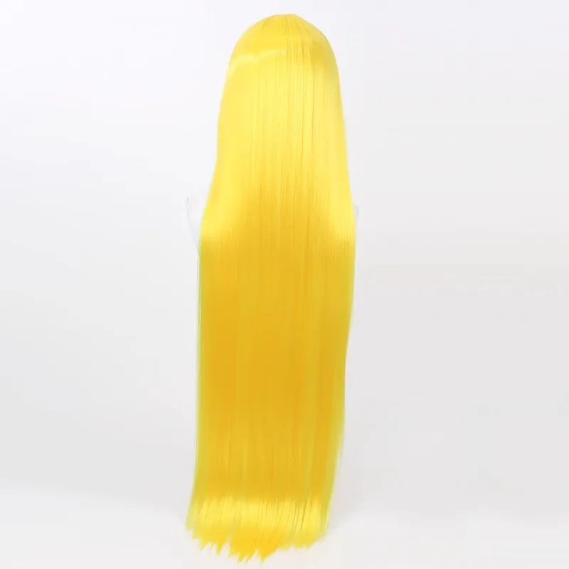 Mashle: شعر مستعار كوسبلاي Magic and Musles Meriadel ذهبي طويل هدية الهالوين