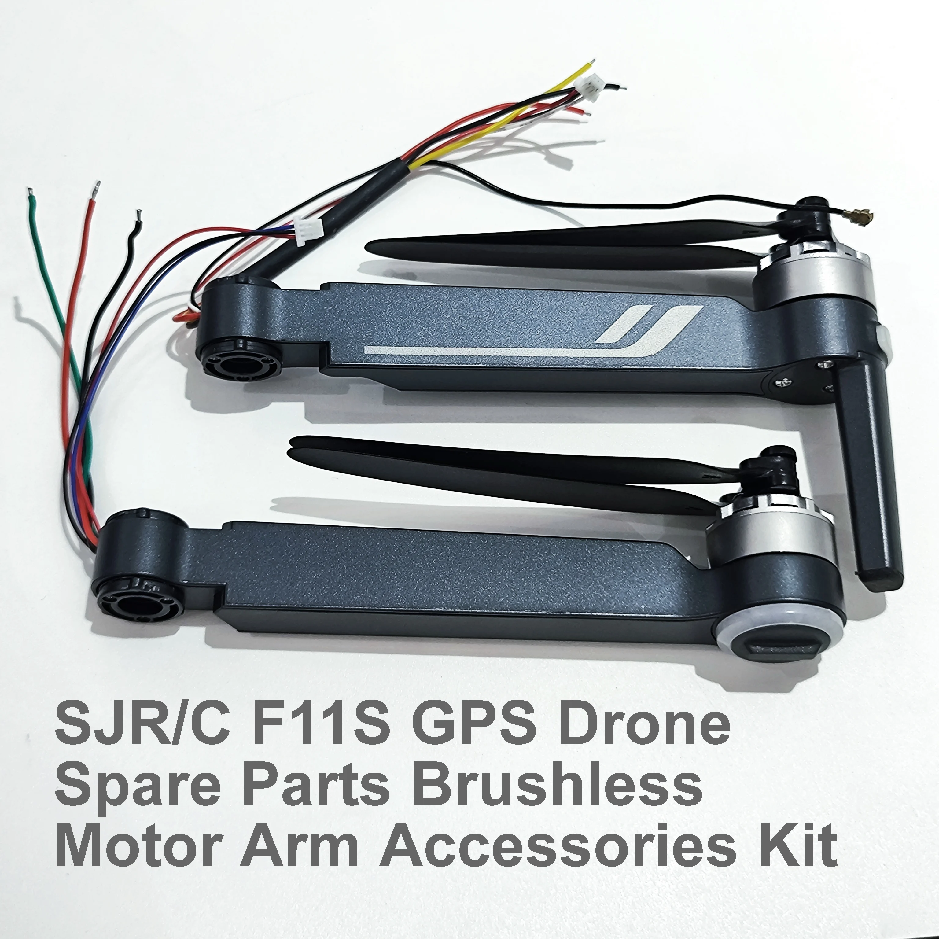 

SJR/C F11S Складной GPS RC Квадрокоптер Дрон Запасные части Оригинальный бесщеточный двигатель Передний/задний рычаг двигателя A 2 шт. с направляющими A-blade