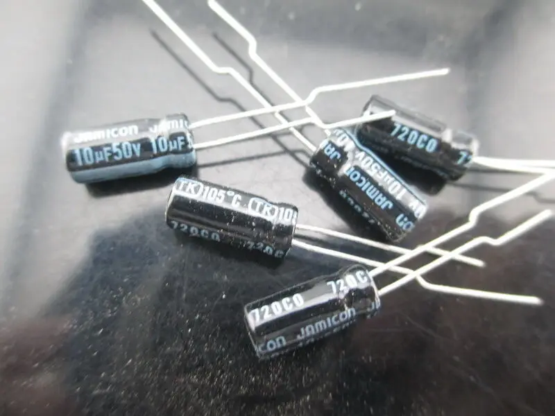 JAMICON TK 50V 10UF 5X11mm electrolytic Capacitor  105°C