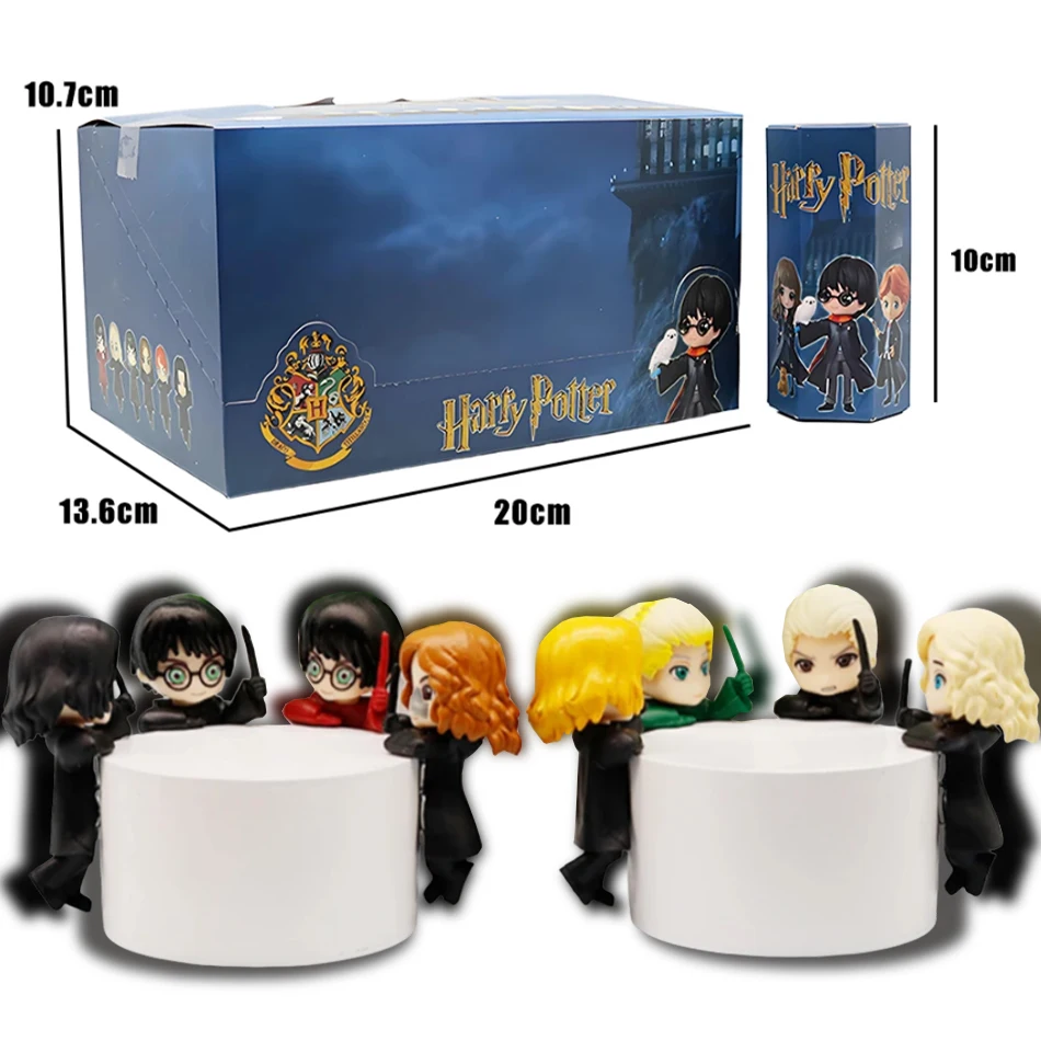Harry Potter Blind Box Series Anime Cartoon Collection Cute Figures Ornaments Doll Children Christmas Surprise Box Decoration