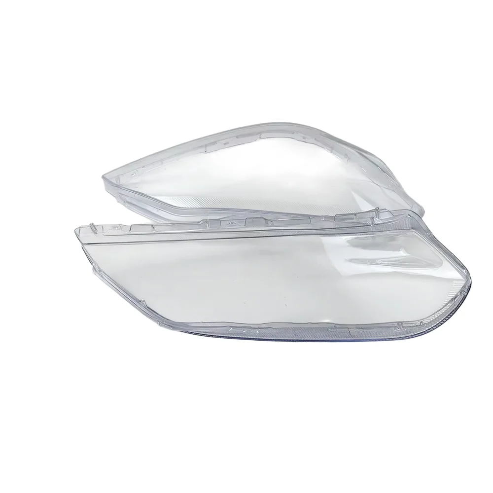 2Pcs Headlight Lens Cover For Toyota Mark II GX110 2003 2004 2005 Transparent Headlamp Lampshade Crystal Style