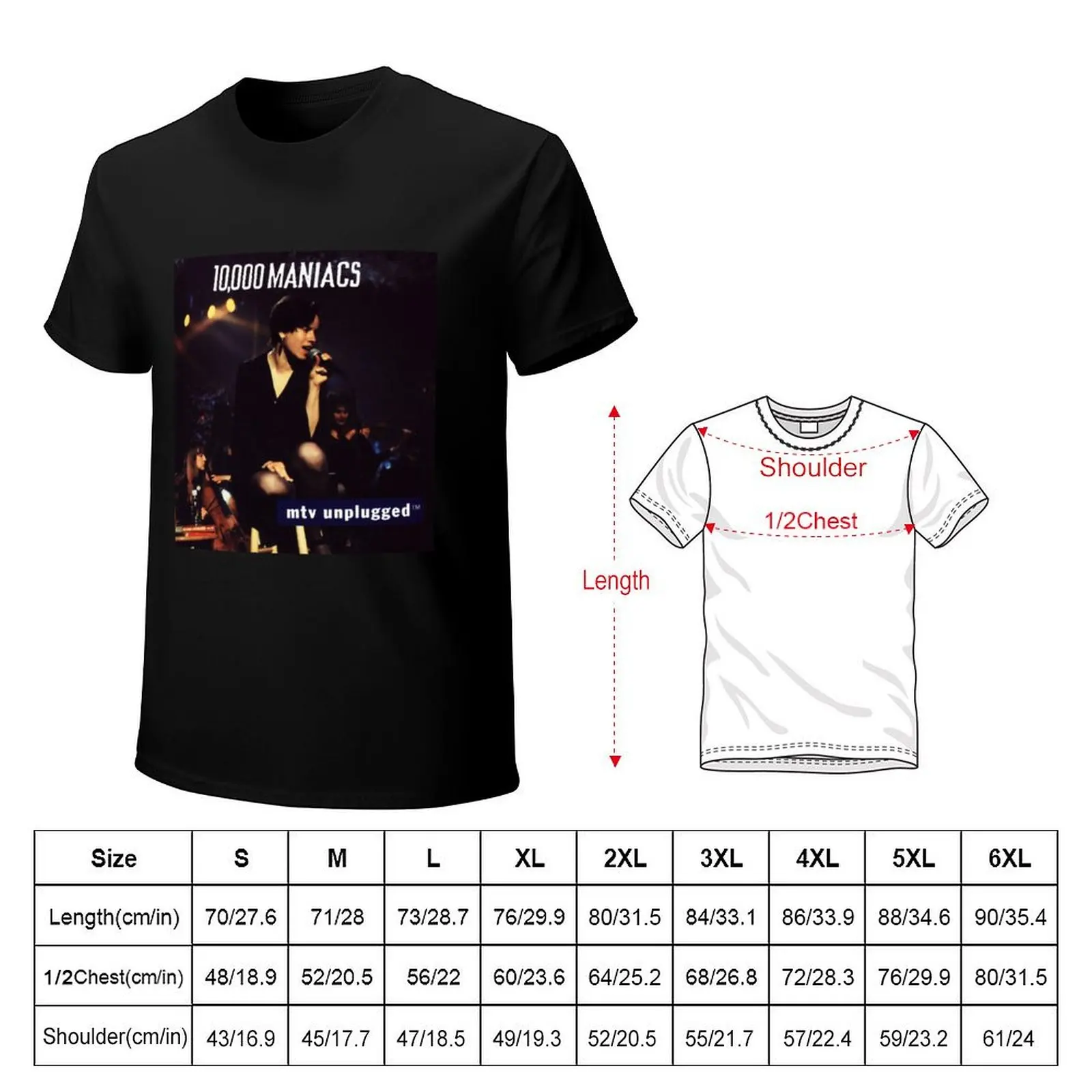 MTV unplugged T-Shirt Plus Size Street Style Tee