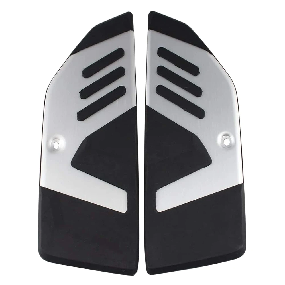 Foot Rest Pedal Pads Anti-Slip Accelerator Foot Mats Pads for Yamaha TMAX T-MAX 530 2017 2018 Motorcycle Modified