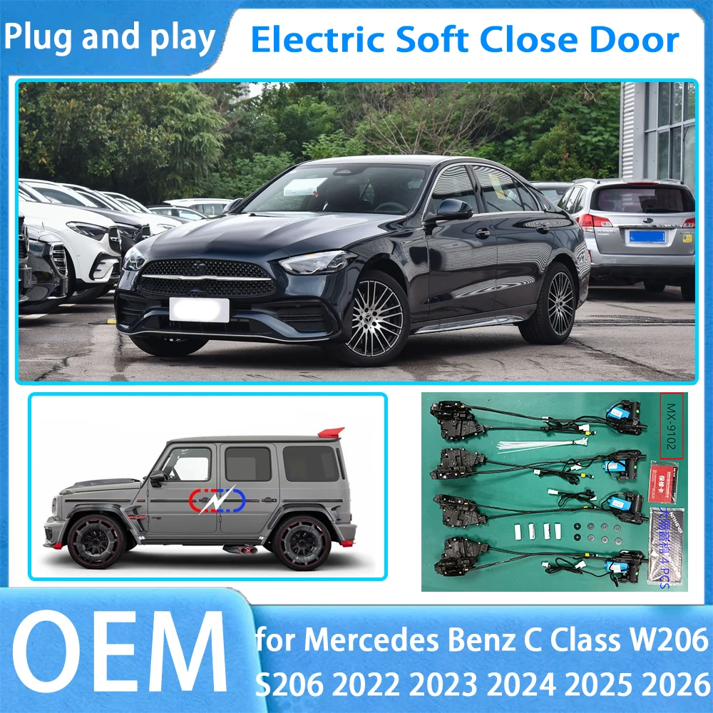 

for Mercedes Benz C Class W206 S206 OEM Car Soft Close Door System Automatic Electric Auto Pull Power Latch Power Closing