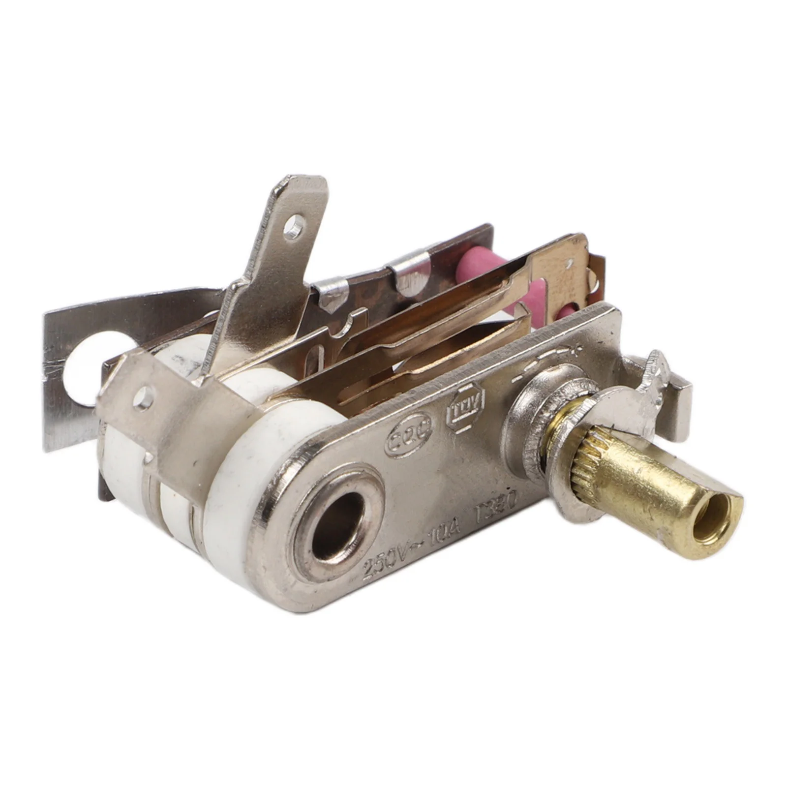 Temperature Control Switch AC250V 10A for Oven Heating Applications Thermostat Replacement for Cooking Appliances