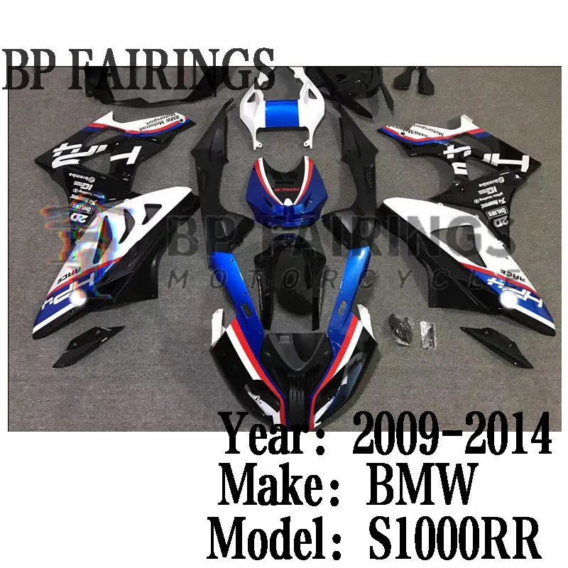 Motorcycle Fairings Kit Fit For BMW S1000rr 2009 2010 2011 2012 2013 2014 Bodywork Set Black Blue