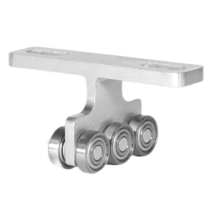 Lắp ráp xe đẩy bánh xe ròng rọc loại T để lắp đặt dễ dàng Hỗ trợ Dropshipping 540lbs