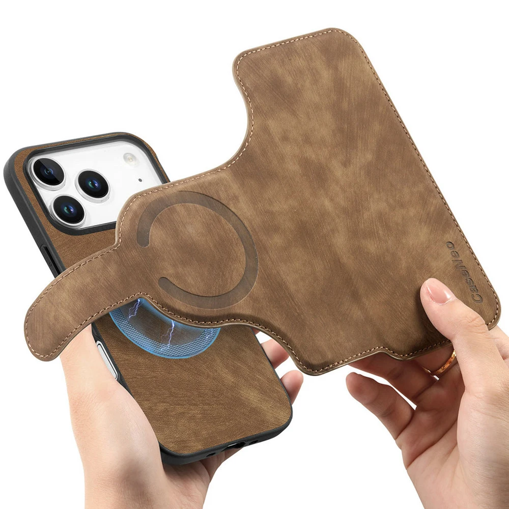 

For iPhone 17 Pro Max 5G 2025 Flip Case 2In1 Detachable Leather Wallet Funda For iPhone 17 AIr Case iPhone17 Pro Magnet Cover