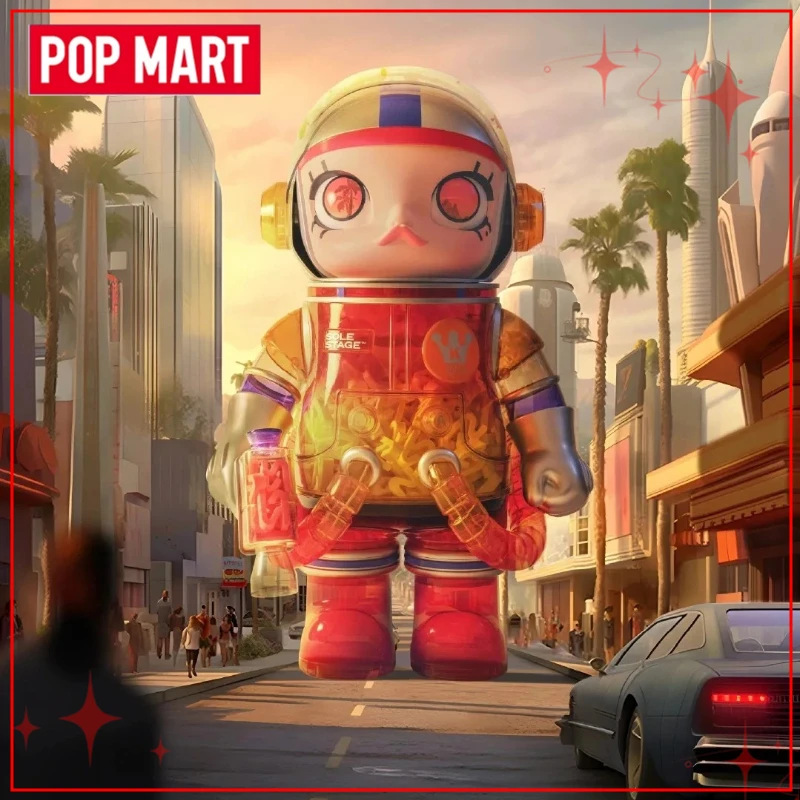 

Genuine POP MART MEGA SPACE MOLLY 400% Solestage Cool Model Family Favorite Toy