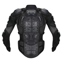 Summer Motorcycle Jackets Men's Full Body Armor Protection Jackets Motocross Racing Moto Protective Equipment Clothes Black