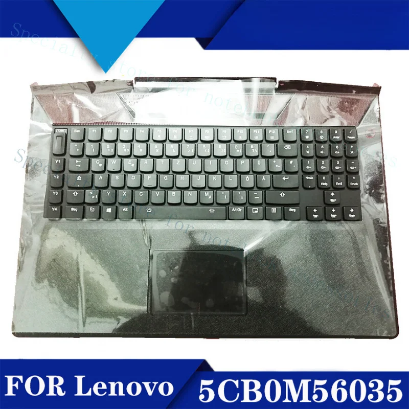 НОВИНКА: Клавиатура (C-панель) для Lenovo Savior Y900 Y910-17, немецкая раскладка, 5CB0M56035