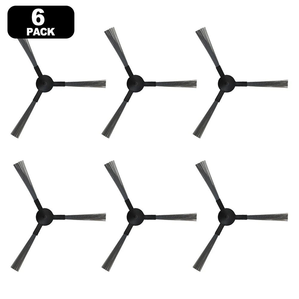 6PCS Replacement Side Brushes Efficient Edge Cleaning Accessory Pack For Vozascly R10 Robot Vacuum Cleaner Cleaning Tools
