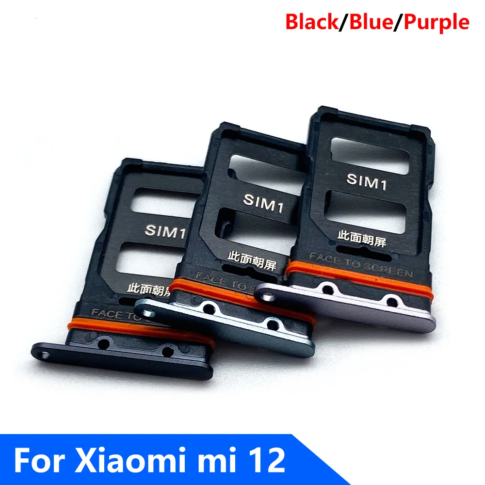 New Sim Card Holder Tray Replacement For Xiaomi Mi 11 12 11T / 11 Pro/ 11 Lite / 11T Pro SIM Card Slot Adapter Socket