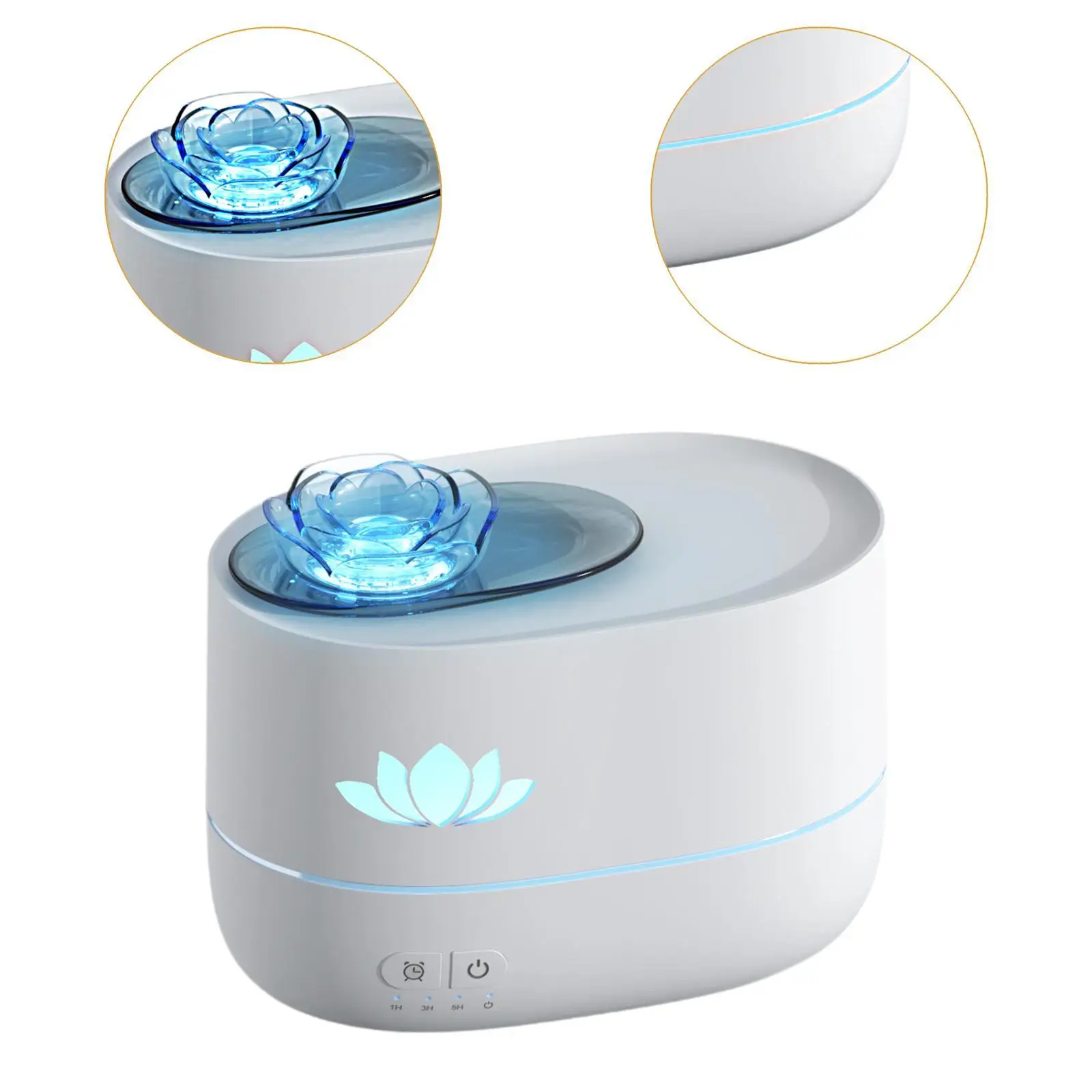 Essential Oil Diffuser Auto Shut Off Aroma Diffuser for Desk Indoor Yoga