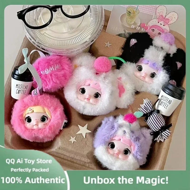 

Подлинная Nommi Baby 100% сладость слепая коробка Nommi V9 Подвески Mibao V3 Аниме Кукла Сумка Прекрасная виниловая плюшевая загадочная коробка Mibao Игрушки