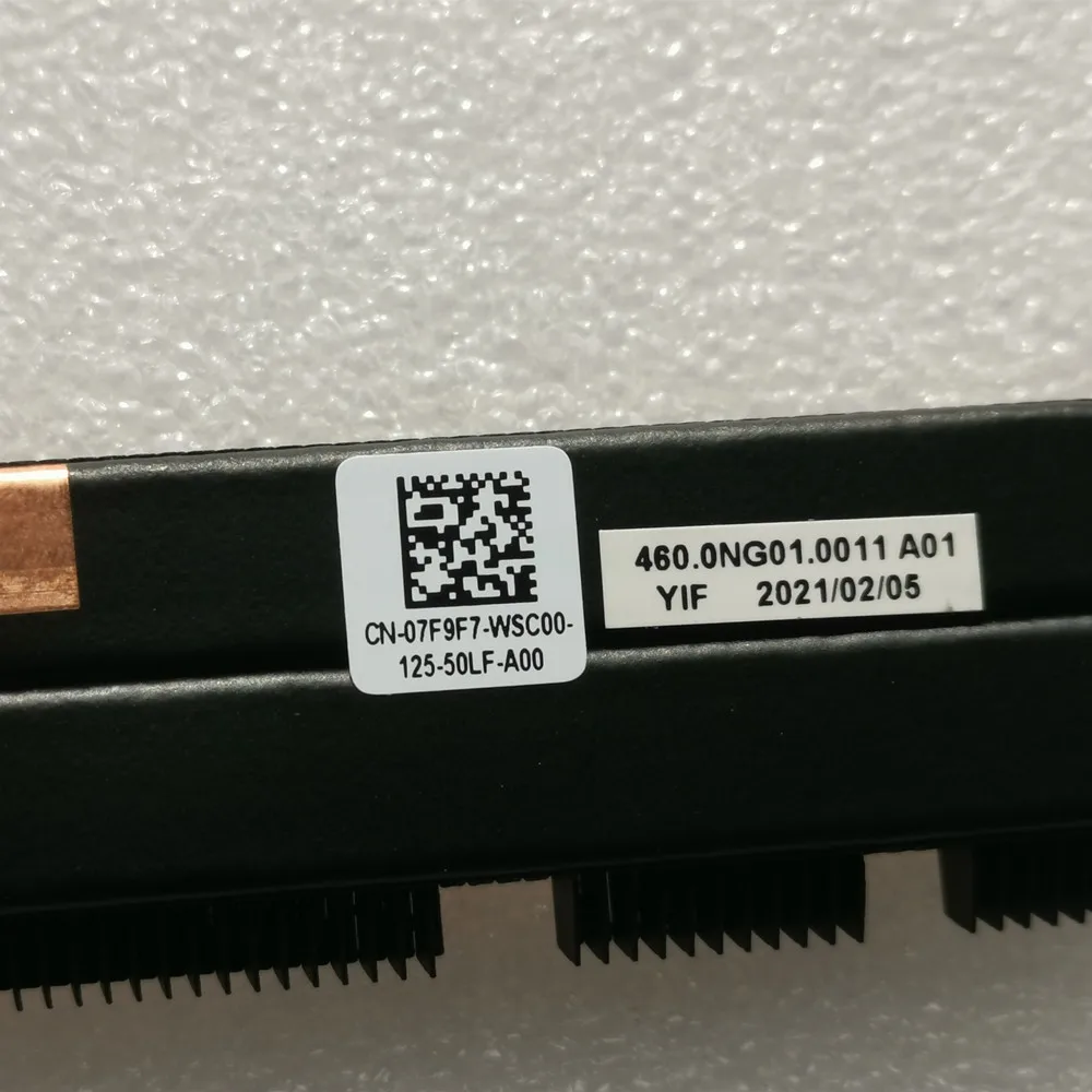 Y Store New Original For DELL Latitude 5320 Laptop Radiator Copper Tube Heatsink 07F9F7 7F9F7 CN-07F9F7 Fast Ship