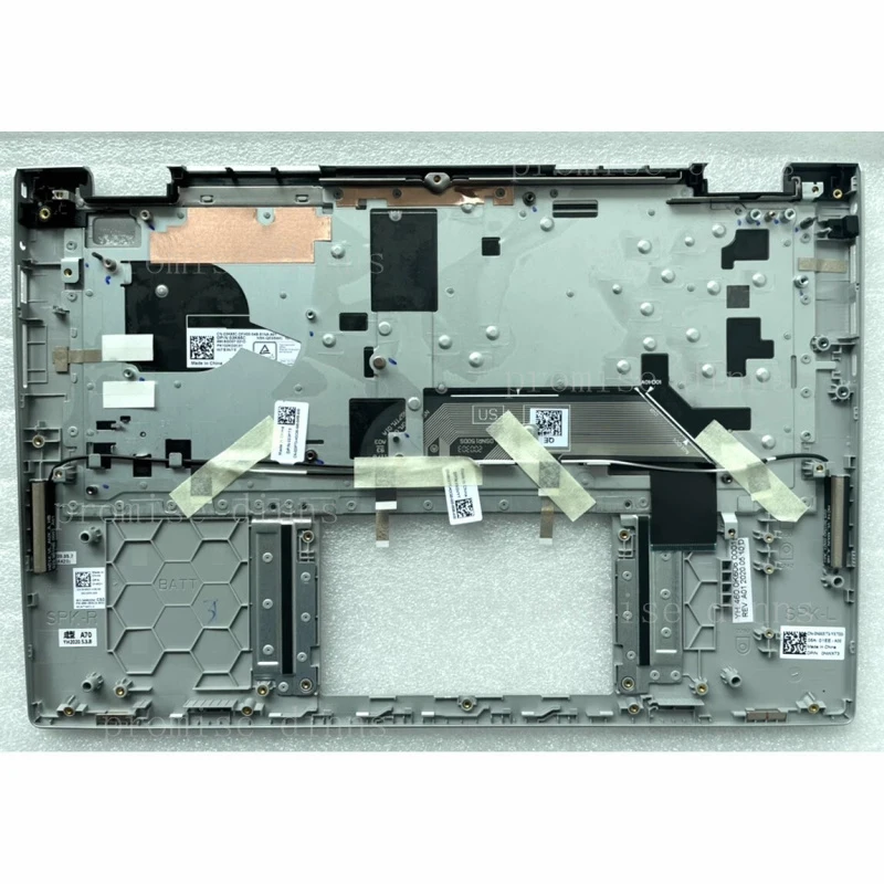 M  New Palmrest Upper Case w/US Intl NBL KB For Dell Inspiron 14 5400 5406 2-in-1 0NWXT3