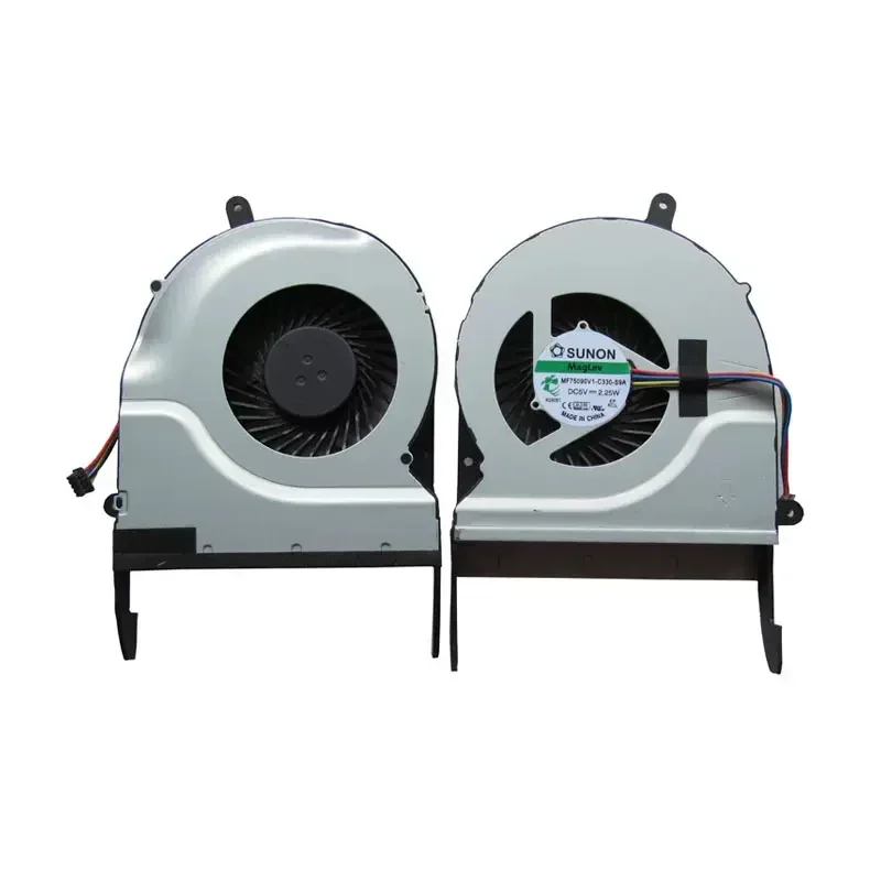 FORНовый оригинальный кулер для ноутбука, охлаждающий вентилятор для процессора и графического процессора для ASUS N551/JM/JK/JW/G551J/J K G551JM G551JW G551JXCPU G58J