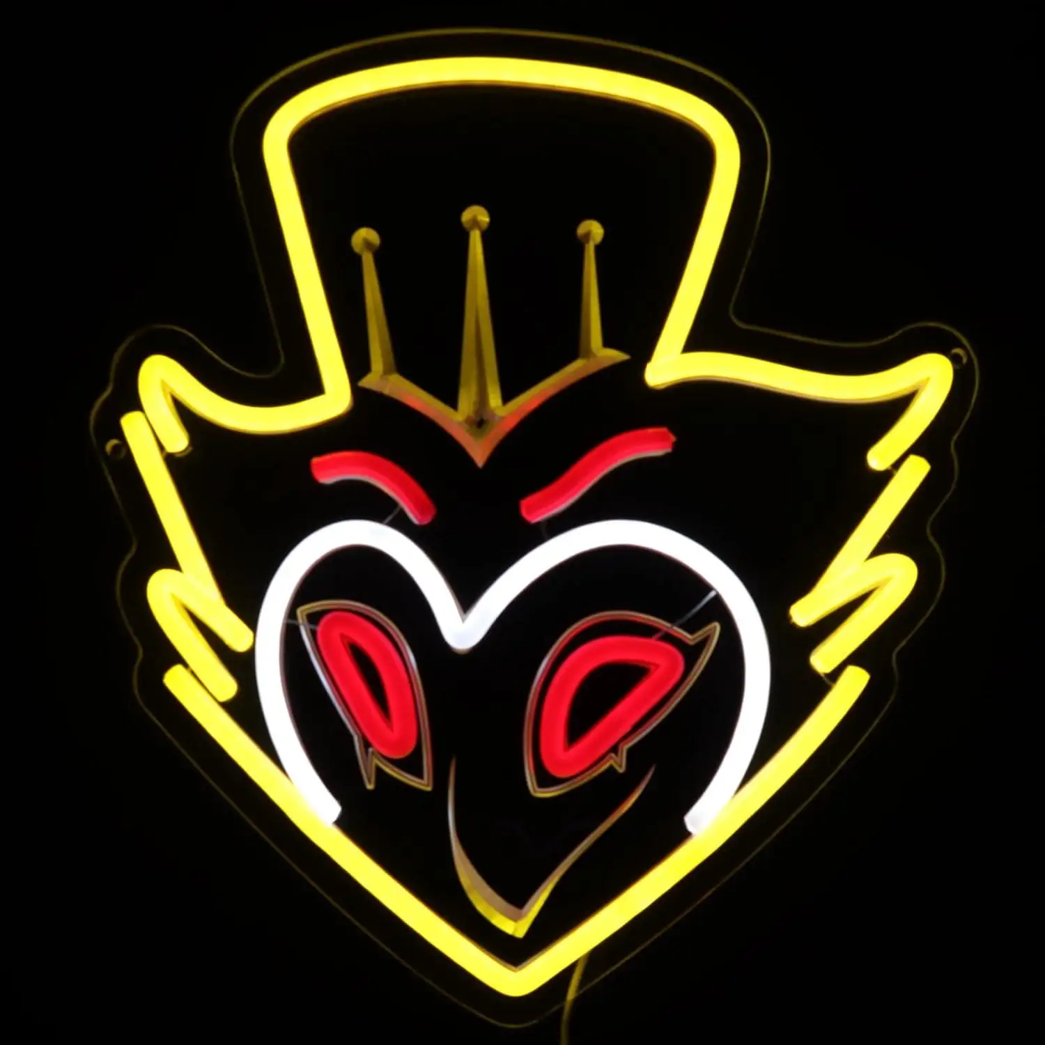 

Anime Neon Sign Demon Cartoon Owl USB Dimmable LED Neon Lights for Bedroom Game Room Living Room Party Decoration Gifts for Fans