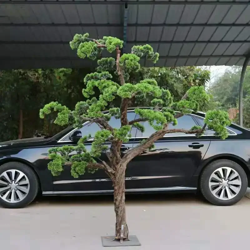 محاكاة، صنوبر، شجرة وهمية، كبيرة، حديقة، نبات بوعاء، ديكور