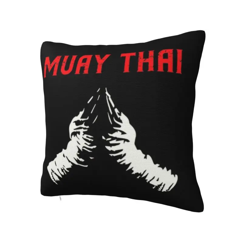 Best Muay Thai Fighter Nordic Pillow Cover Decoration Combat Sports Boxing Gym Workout Fitness Car Cushion
