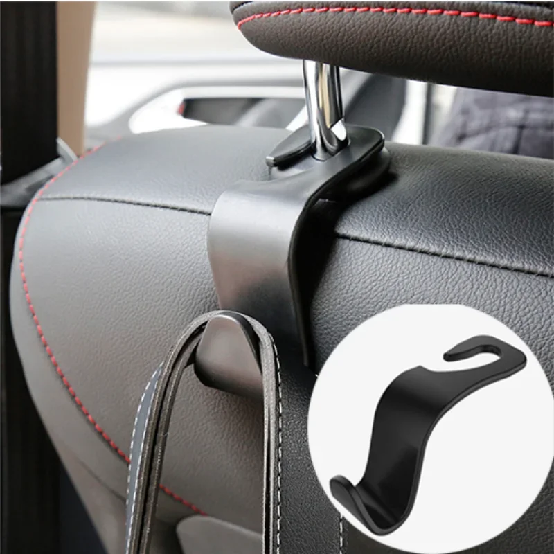 Universal Car Seat Back Hanger Car Seat Headrest Hook Storage Hanger Vehicle Back Seat Hidden Hook Auto Interior Car Accessories