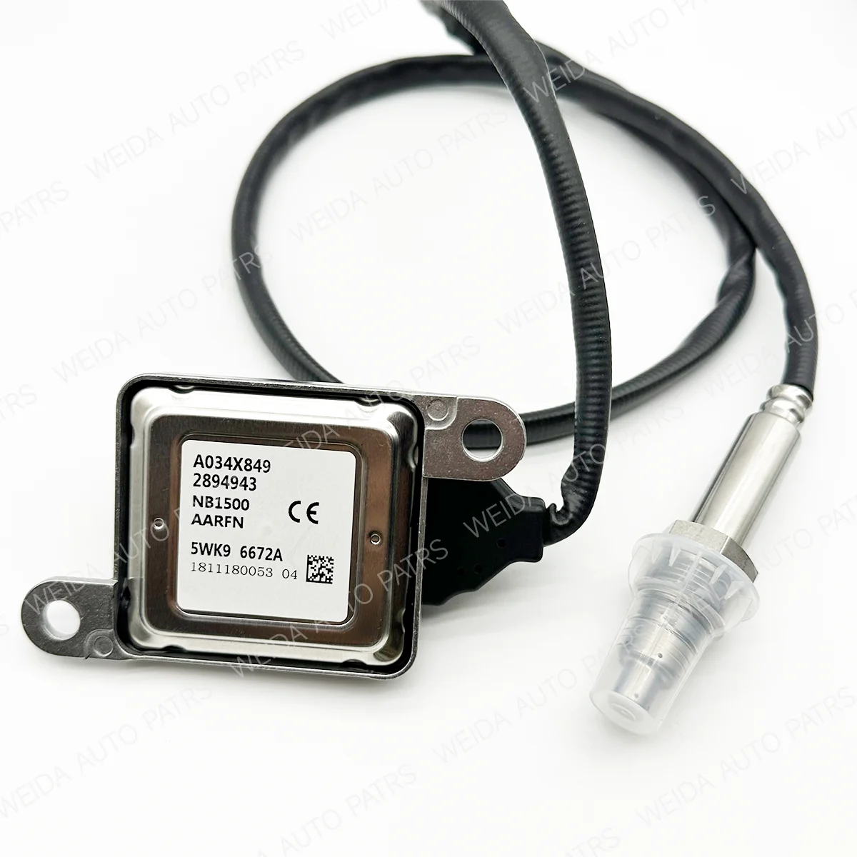 A034X849 2894943 NB1500 5WK96672A 12V NOX Sensor for Cummins A034X849 2894943 NB1500 5WK96672A