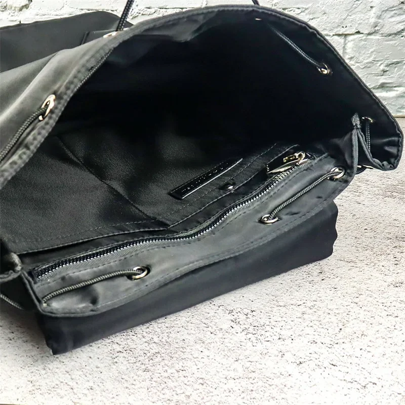 25ss ALYX High Capacity Backpacks Zipper Computer Bag 1:1 Best Quality Alyx Black Backpacks Traveling Bag