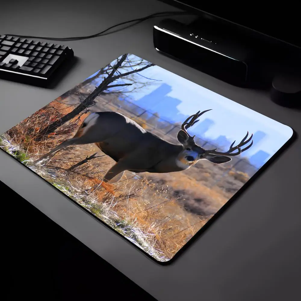 Whitetail alas Mouse rusa e-sport, Aksesoris permainan bantalan mause alas Keyboard Game, alas Keyboard Desktop Gamer