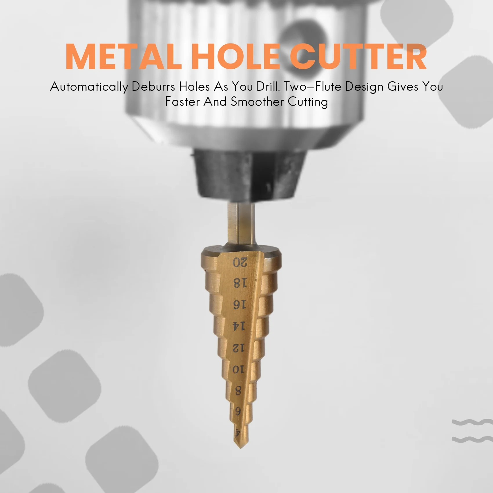 AEE3-3Pc Hss خطوة مخروط تفتق مجموعة لقمة مثقاب ثقب معدني القاطع متري 3-12 4-12 4-20 مللي متر 1/4 بوصة التيتانيوم المغلفة المعادن عرافة تفتق