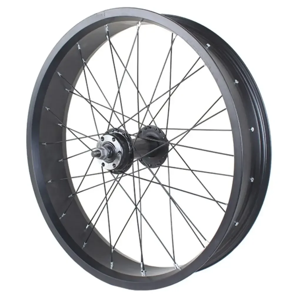 For Jeu de roues de vélo de neige en alliage d'aluminium, jante large, 20 pouces, pièces  vélo gras RL, Fatbike, 36 trous