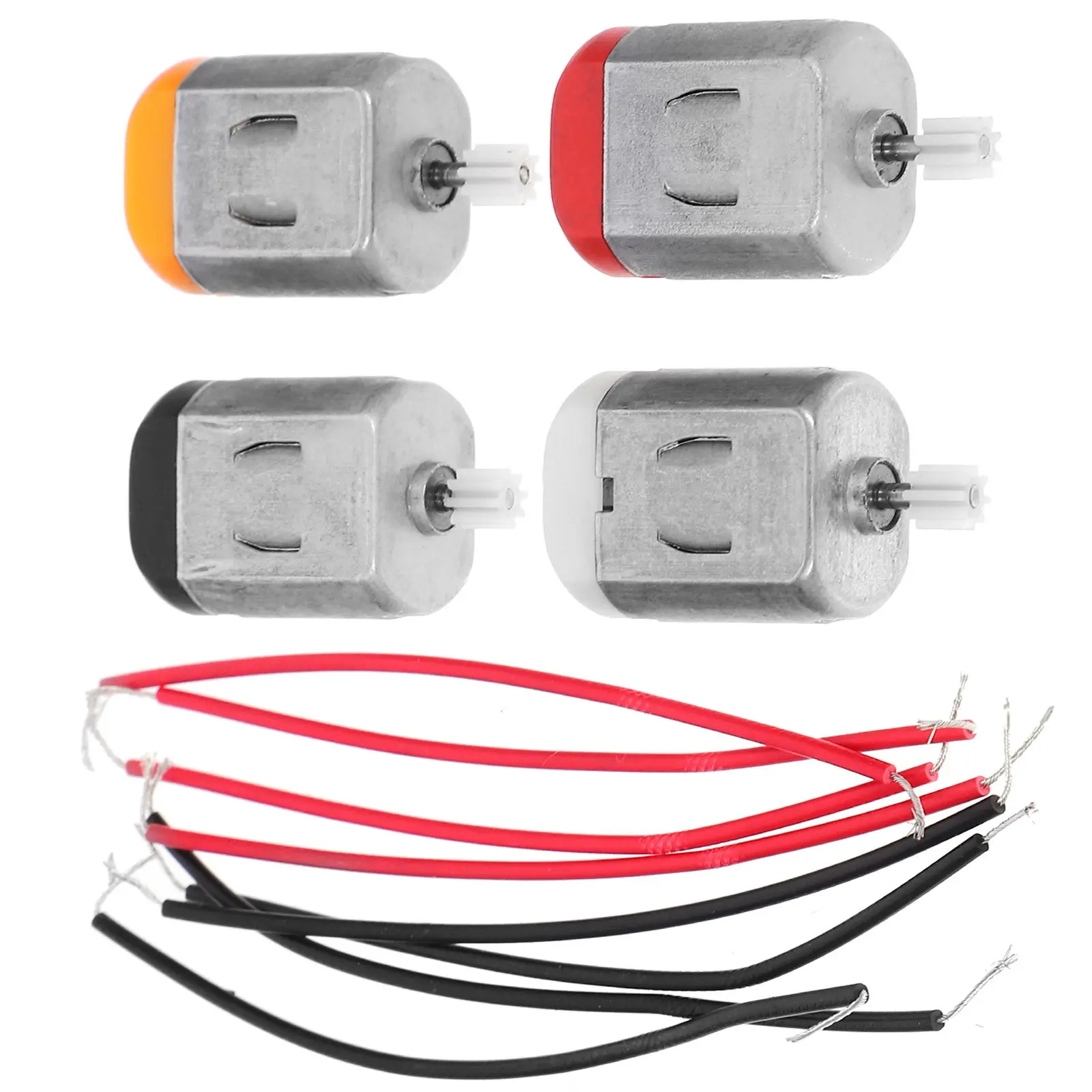 

4Pcs Mini Motor for DIY Craft Children Electric Remote Control Car Engine Replacement Rc Car Motor Accessories