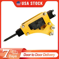 25 mm pins Hydraulic Hammer Breaker Concrete Breaker for Mini Excavator Small Digger Attachments USA SHIPPING