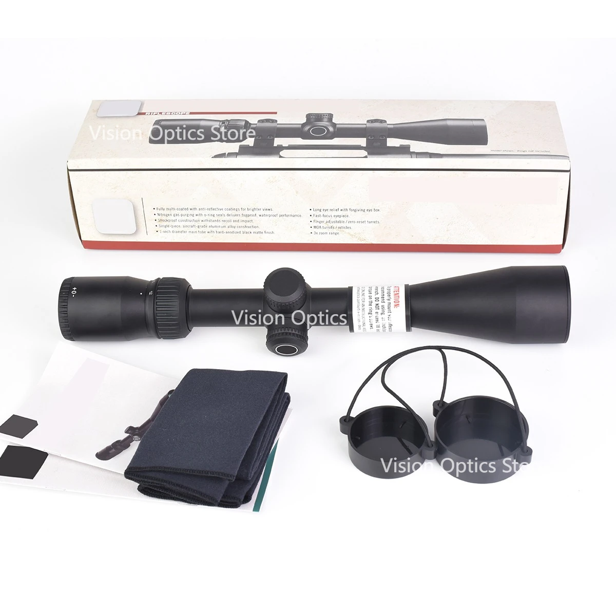 

Оптический прицел Original Optics Tactical II 4-12x44 с функцией Dead-Hold, сеткой BDC MOA и коллиматором для охоты