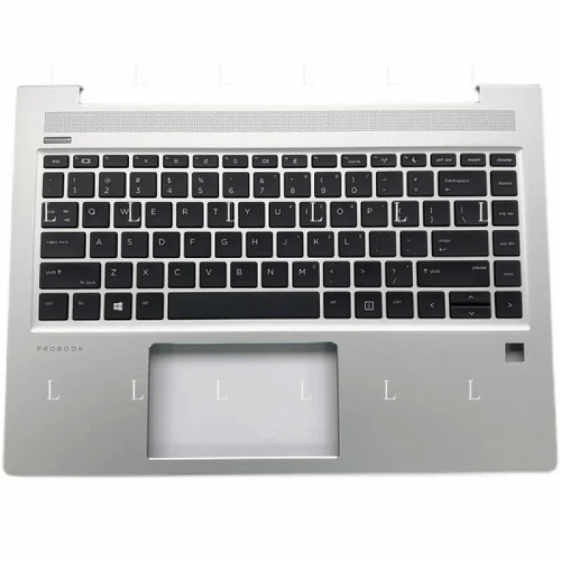 

L New L65225-001 For HP ProBook 440 G7 Palmrest Case w/Non-Backlit Keyboard Silver