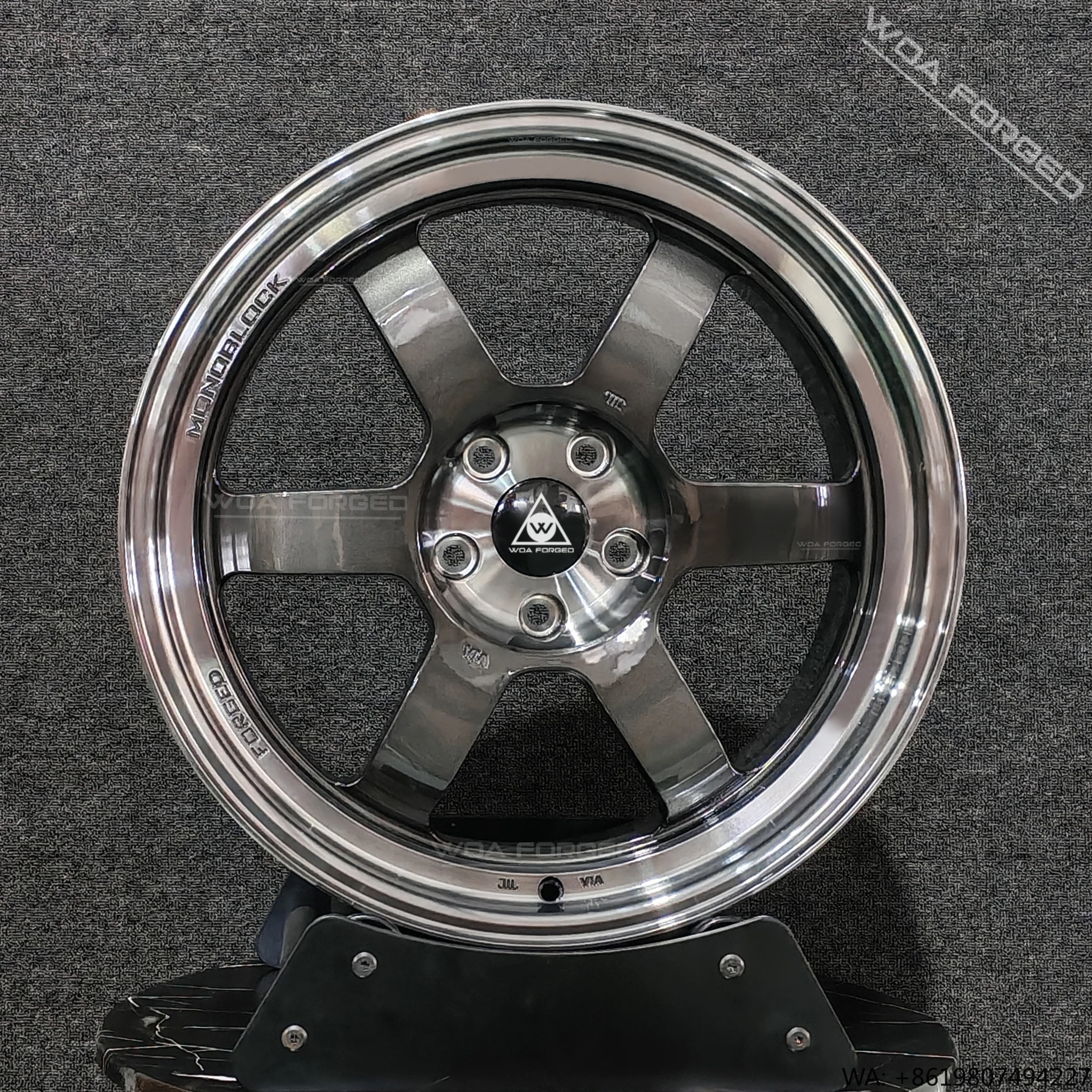 

Custom Polished Chrome Forged Aluminum 40mm 25mm 98mm TE37 Deep Recessed Car Wheels 4x100/5x114.3 PCD 30mm Passenger Car Wheels