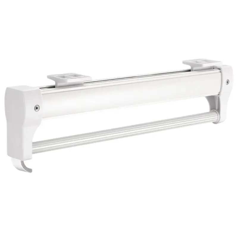 

【LAST CHANCE】Выдвижная штанга для гардероба с верхним креплением, регулируемая штанга для одежды, сверхмощная выдвижная штанга для гардероба, вешалка для гардероба, барная направляющая с шариком