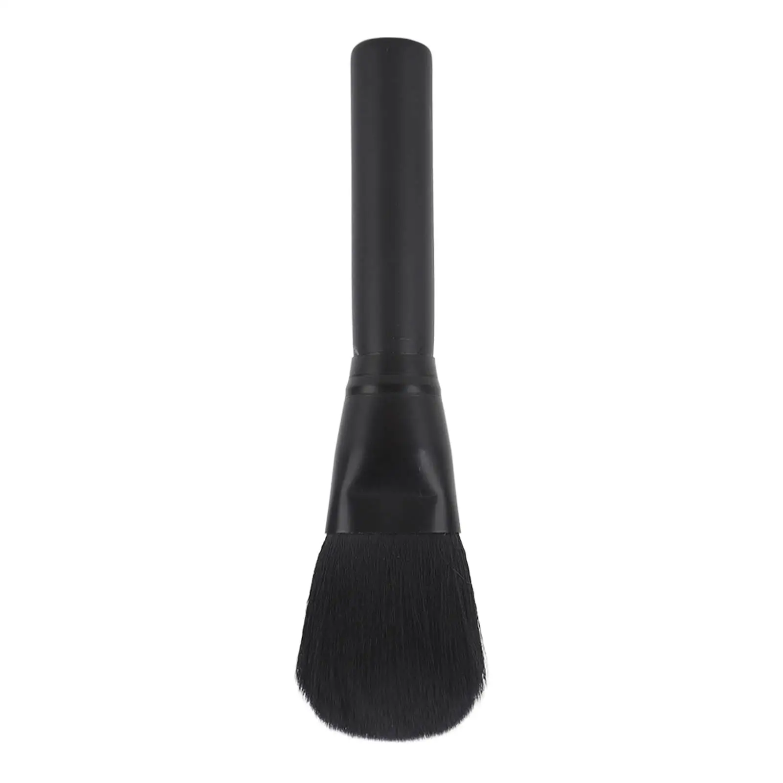 Portable Multifunctional Large Makeup Brush | Black Wood Handle, Soft Bristles | Ideal for bronzer , Grasping