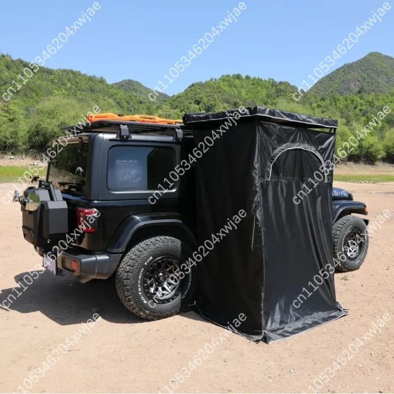 Outdoor Vehicle Side Shower Tent Portable Foldable Camping Changing Room Mobile Toilet Bathroom