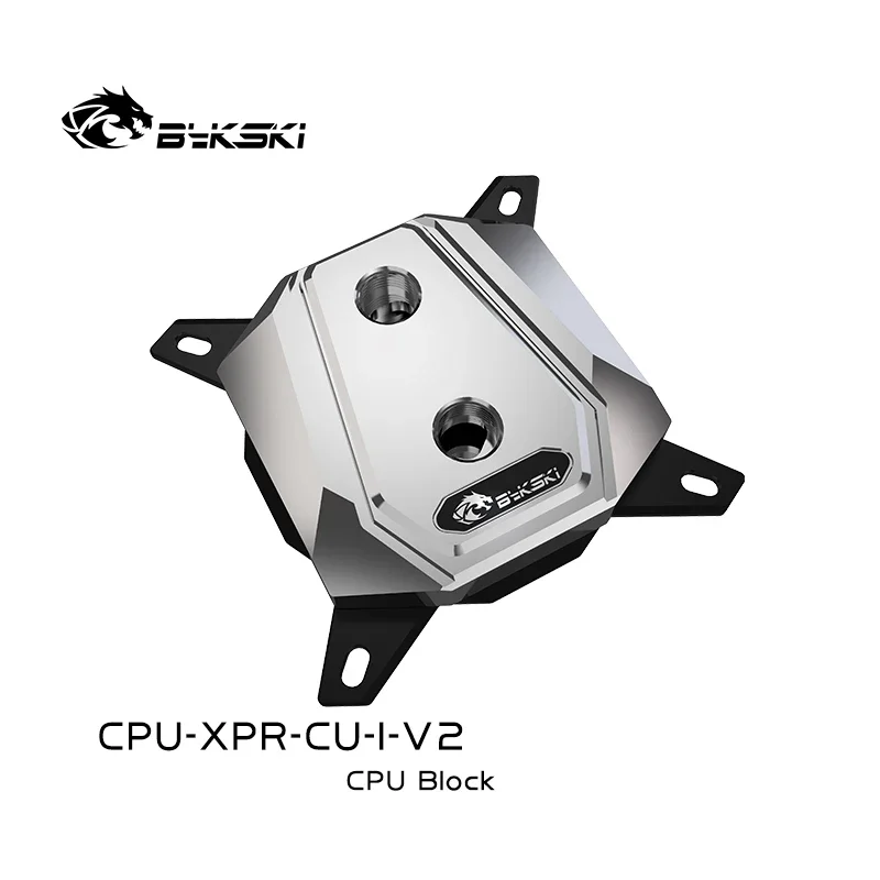 Bykski CPU-XPR-CU-I-V2 Full Metal CPU Water Block for INTEL LGA1150 1151 1155 1156 1200 1700 /2011/2066 Cooled Copper Radiator