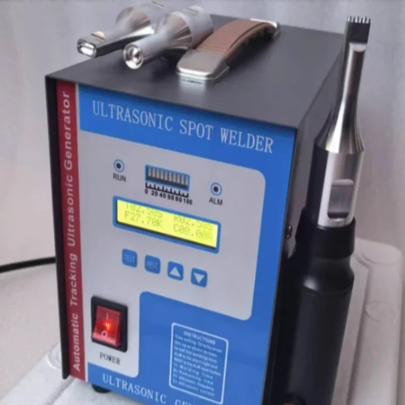 Automotive Plastic Interior & Non-Woven Fabrics Welding Equipment Semi-Automatic Ultrasonic Welder 700W Dual Voltage 110V/220V