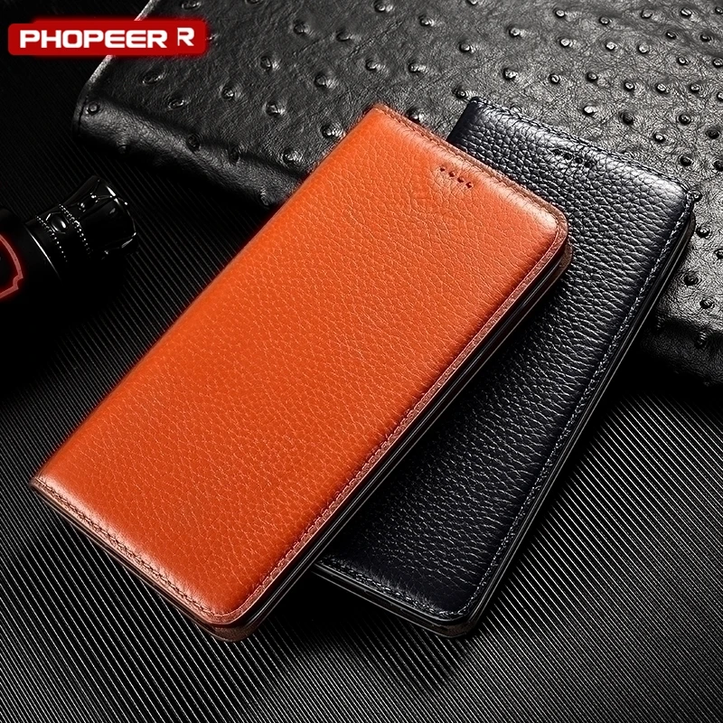 Genuine Leather Case for OPPO A72 A73 A74 A76 A77 A77S A78 A79 5G Flip slot Magnetic Wallet Holder book Phone Cover.