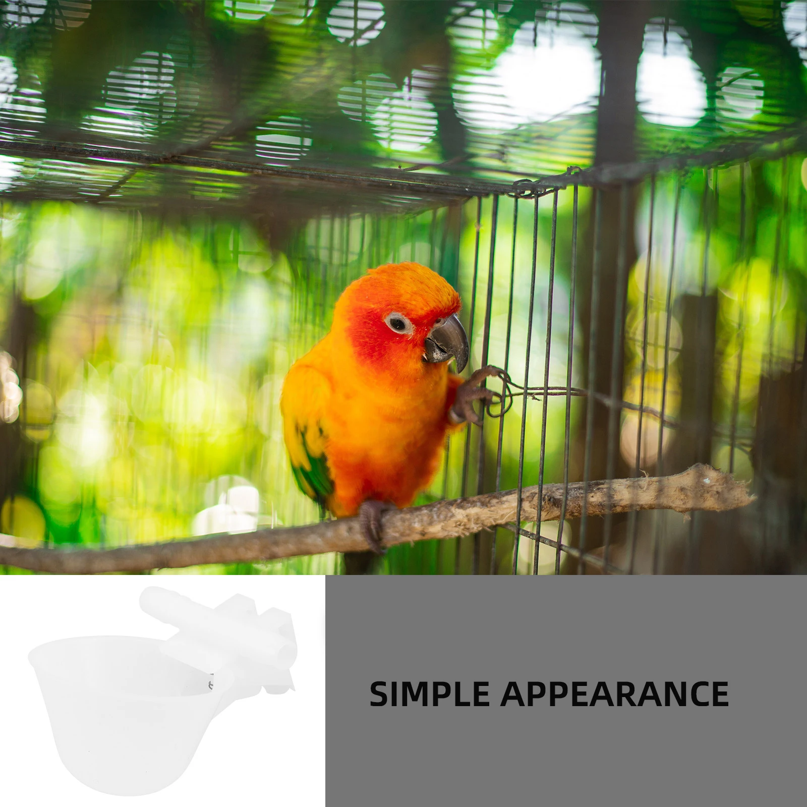 

20PCS Automatic Drinking Fountain Durable Plastic Poultry Water Feeder for Birds Supplies Pigeon Feeding Bowl Pet Shop Home Zoo