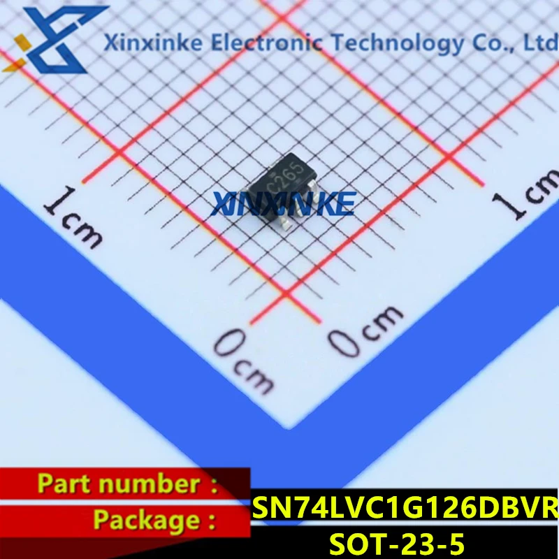 50PCS SN74LVC1G126DBVR SOT-23-5 C26F C26* Buffers & Line Drivers Single Bus Buffer Logic ICs Brand New Original