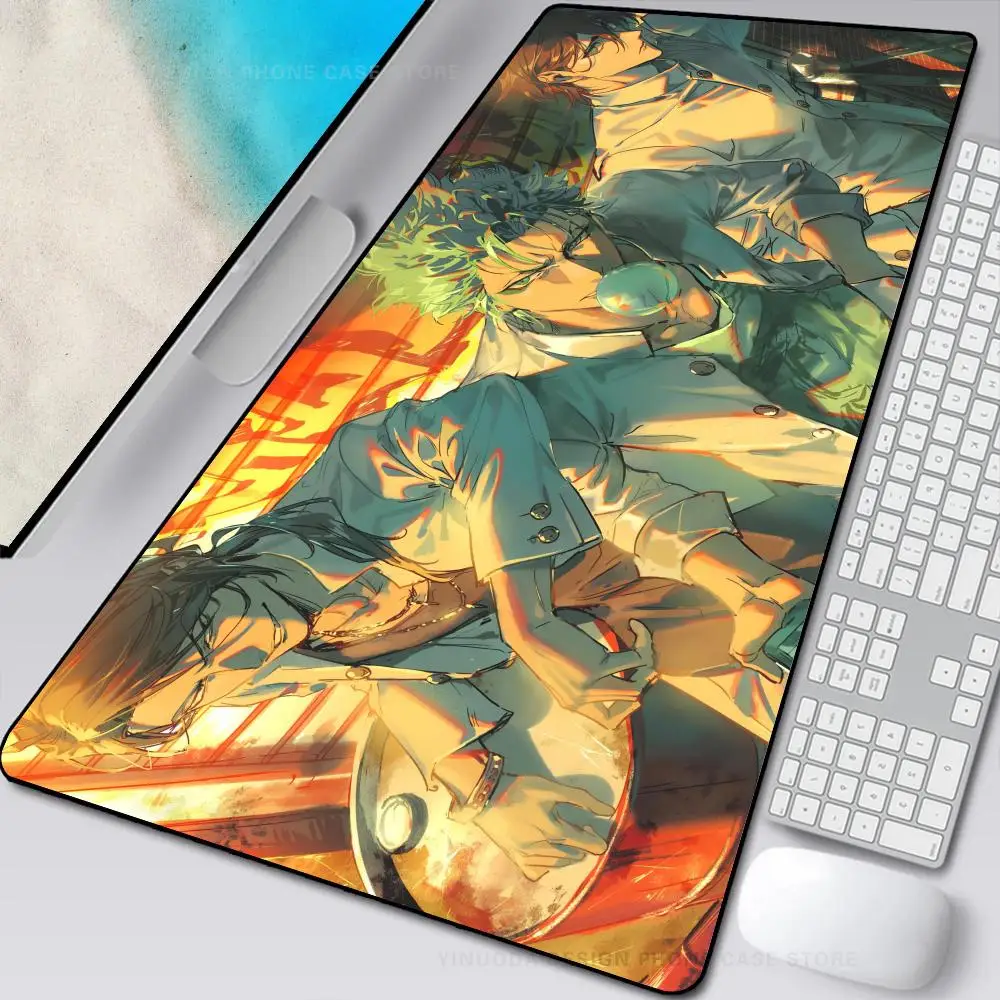 

Grimmjow Jeagerjaques Mouse Mat Desk Mat With Pad Gaming Accessories Prime Gaming XXL Keyboard Pad Stitch Padding Mat